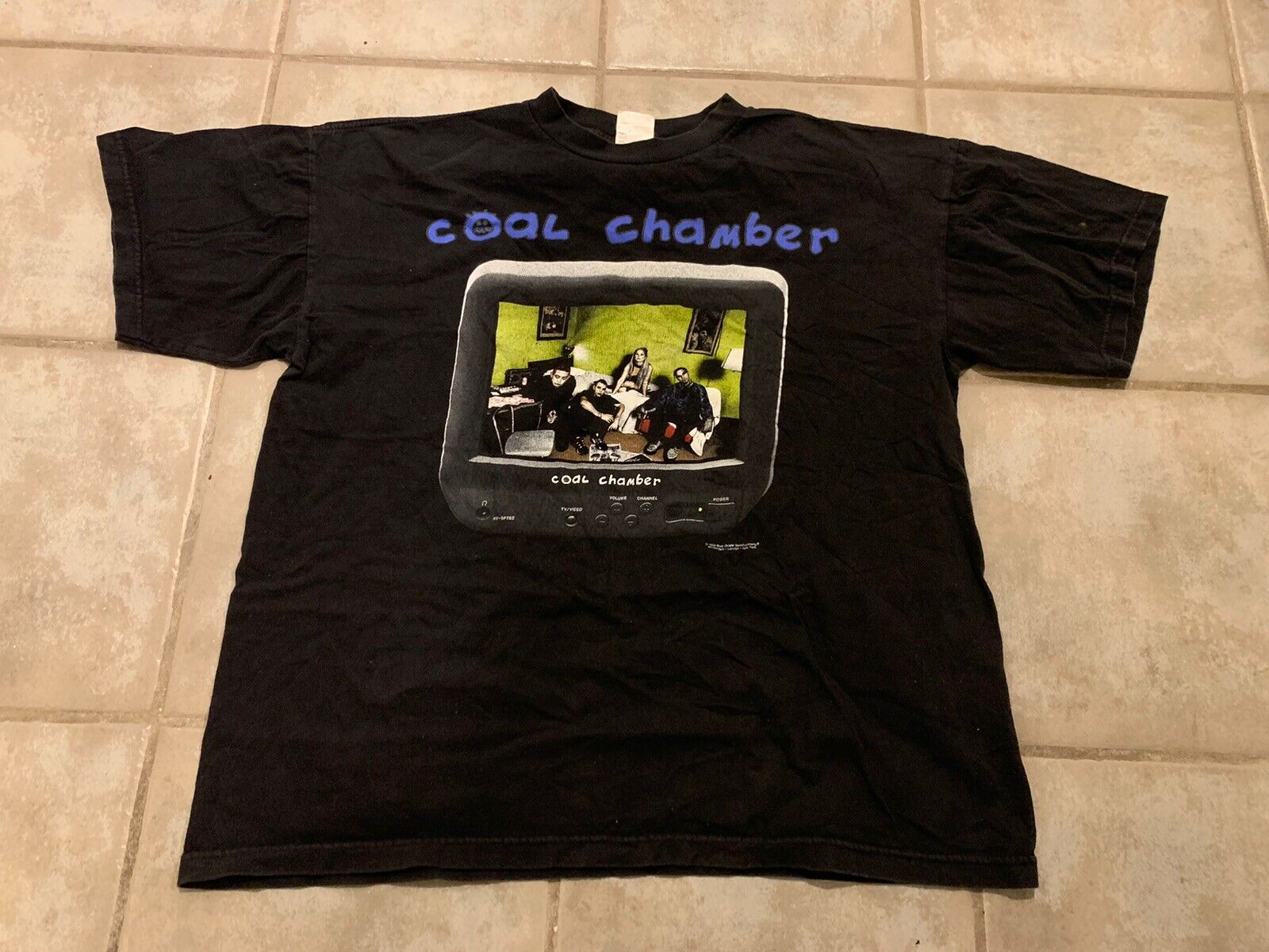 VINTAGE Coal Chamber 1998 Shirt XL 90s Deftones Nu Metal Korn Tool Pantera RARE