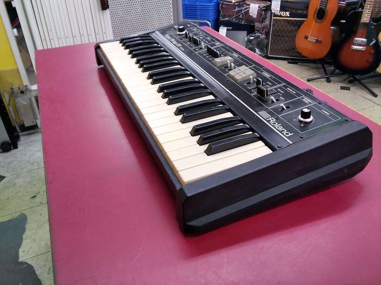 Junk for parts Roland RS-09 Organ Strings 09 analog synthesizer with case z34