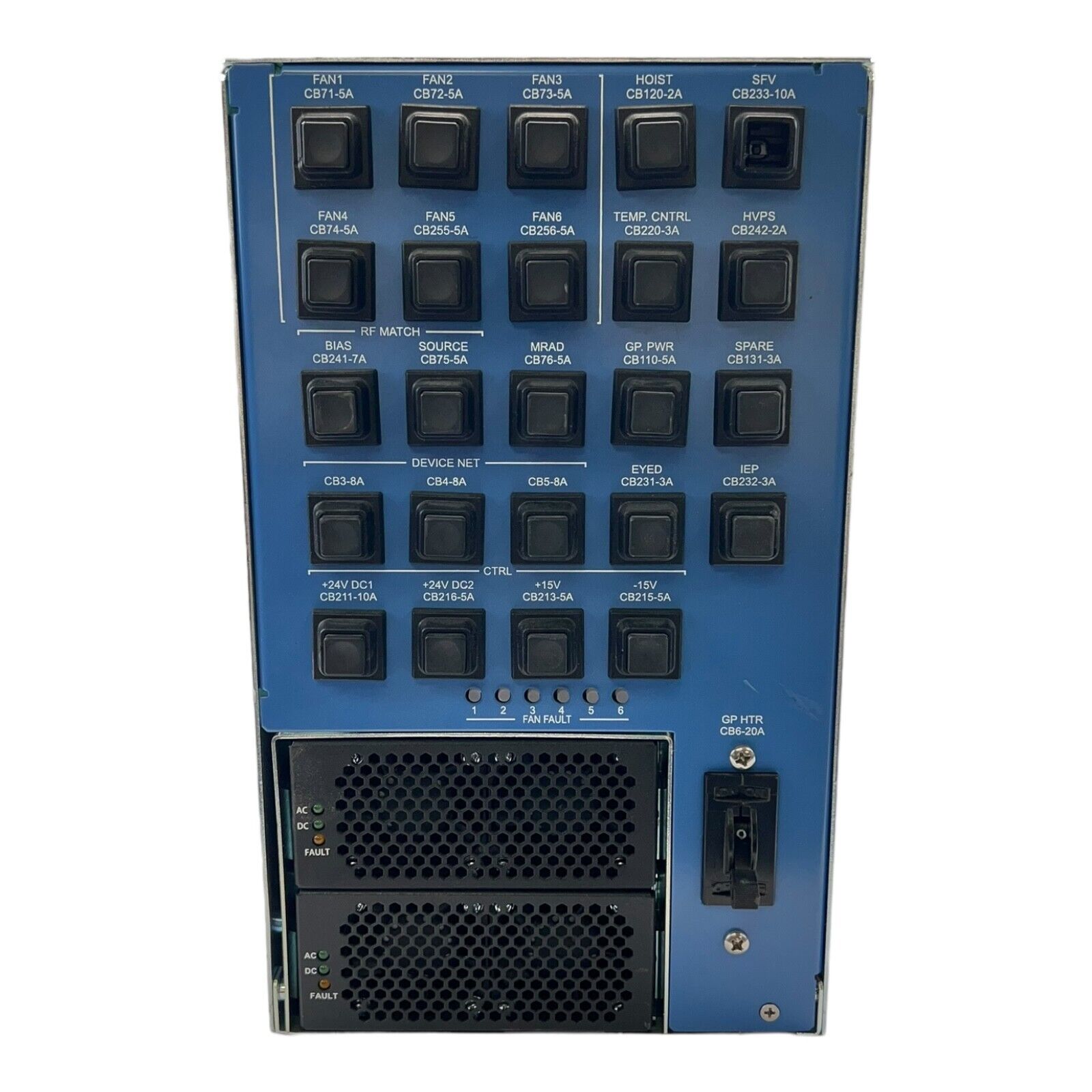 AMAT APPLIED MATERIALS 0195-12334 XP POWER 101989-1 DC POWER SUPPLY