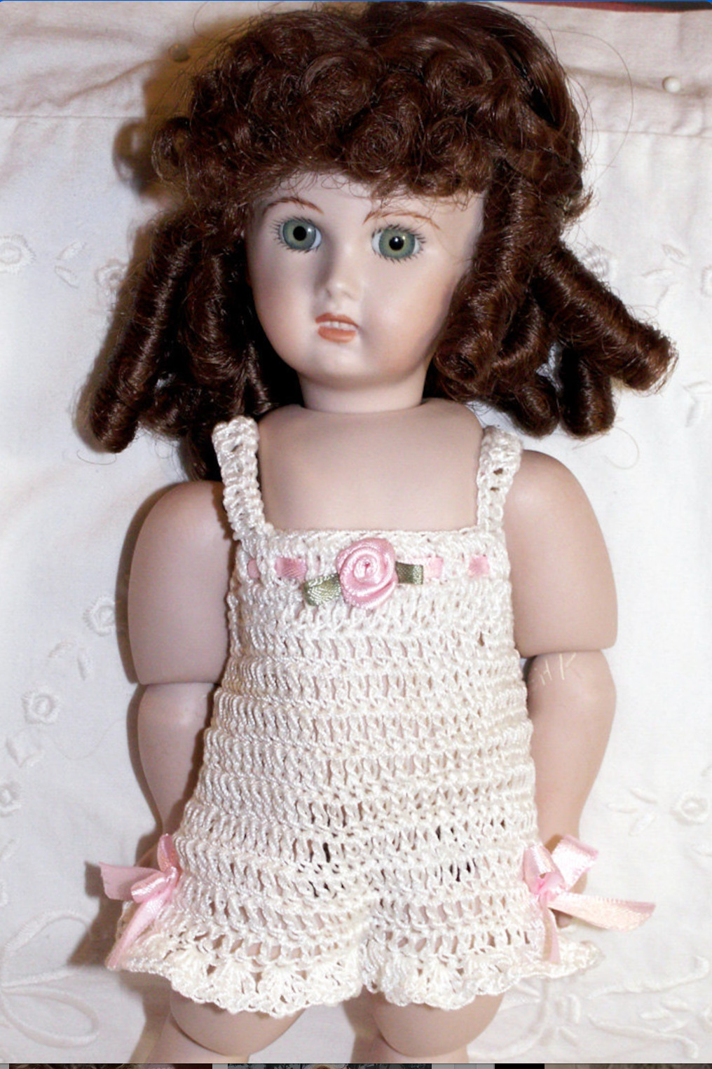 CHEMISE PANTALETTE for Antique Doll 11, 12, 13 14\