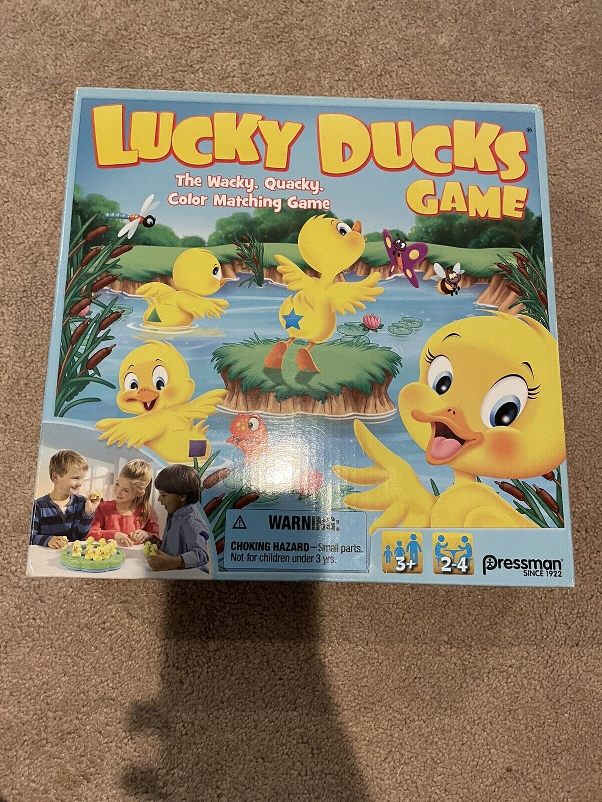 Pressman Lucky Ducks The Memory and Matching Game That Moves