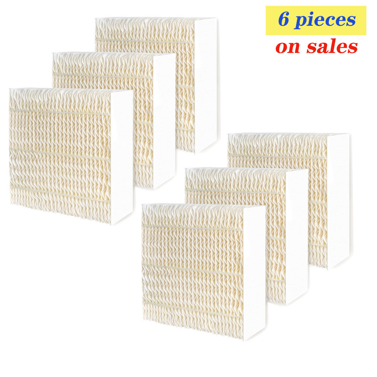 (6 Pack)1043 Super Humidifier Wick Filter for Essick Air AIRCARE EP9500 EP9700