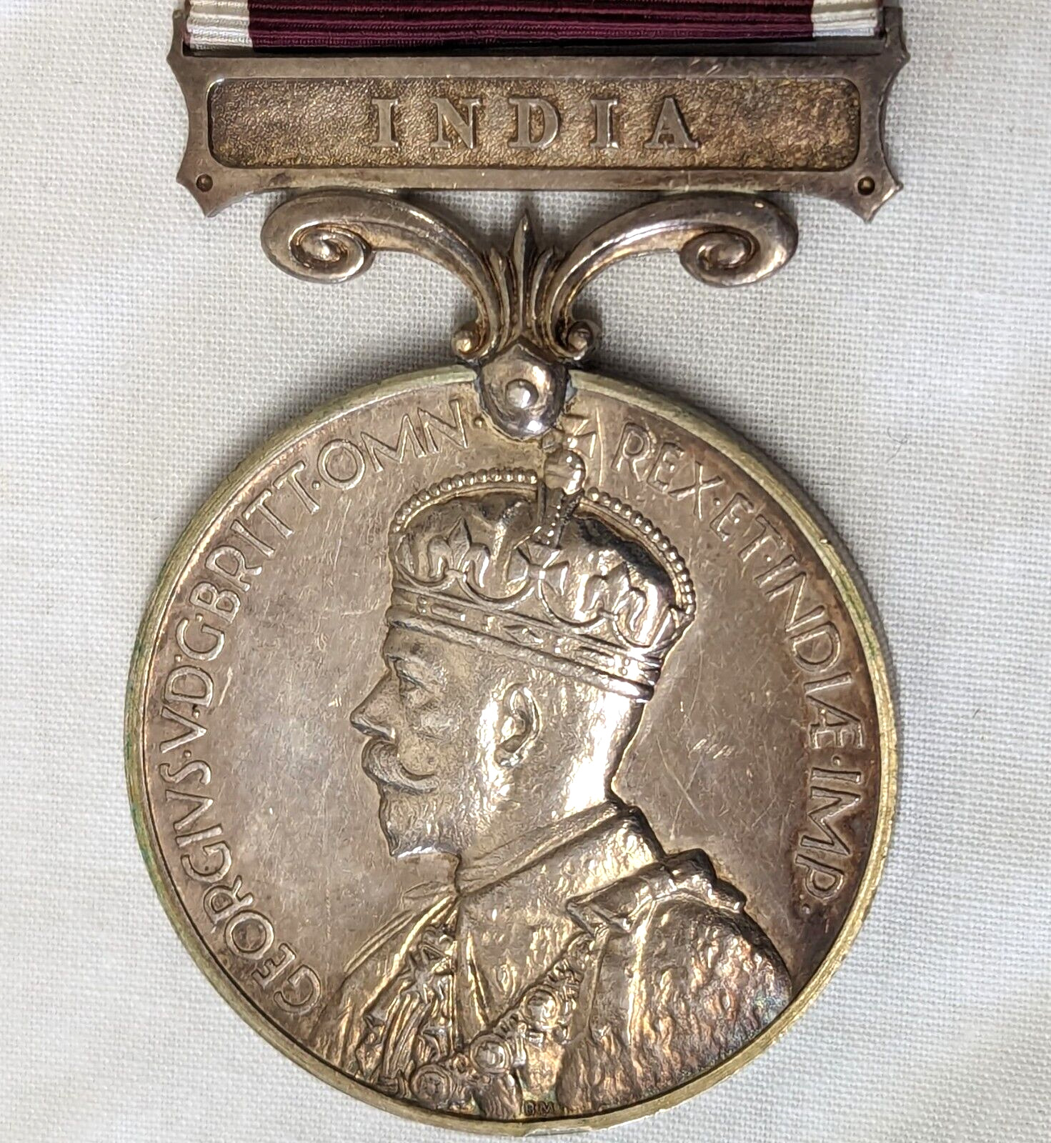 1930's India Army Long Service & Good Conduct Medal - WW2