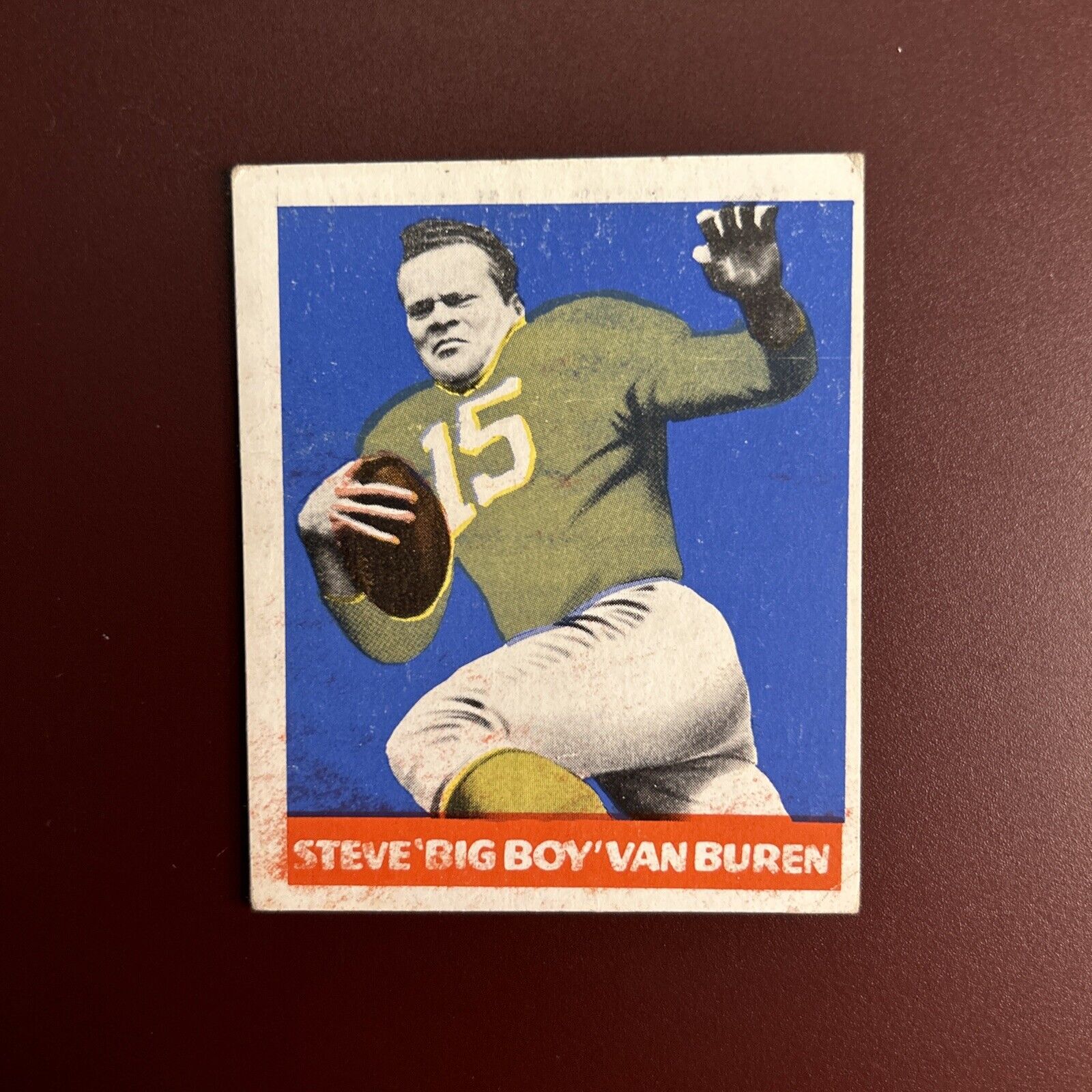 1949 Leaf - #79 Steve Van Buren
