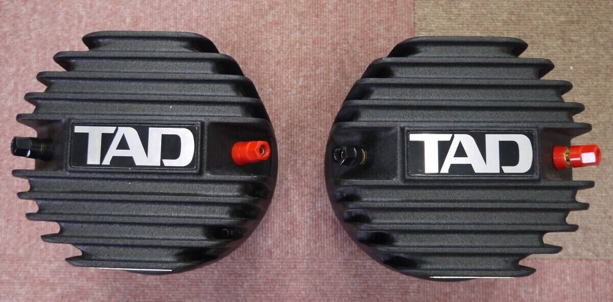Rare TAD TD-4002 16Ω Compression Drivers - PAIR with RADIAN Diaphragms Set F/S