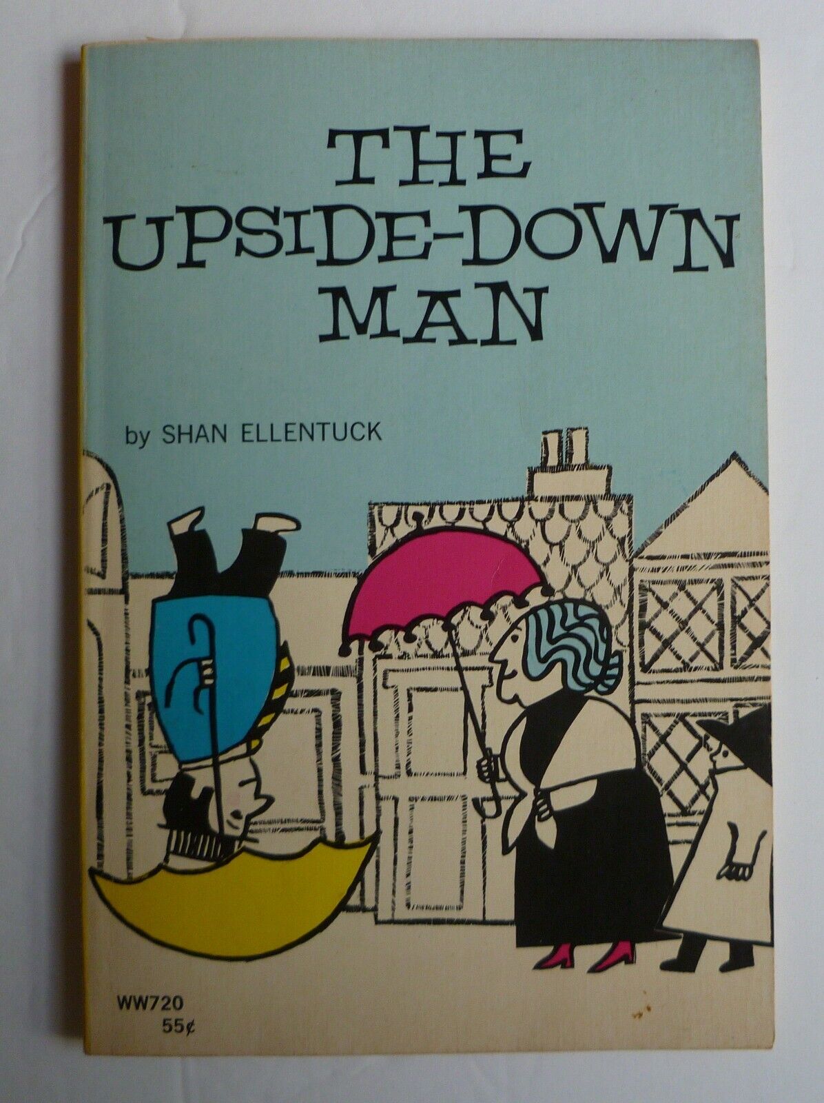 The upside-down man Shan Ellentuck book vintage 1969 paperback