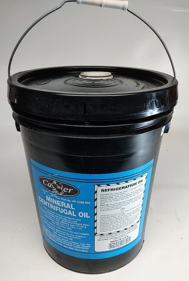 Carrier PP23BB006 Centrifugal Oil 5 Gallons