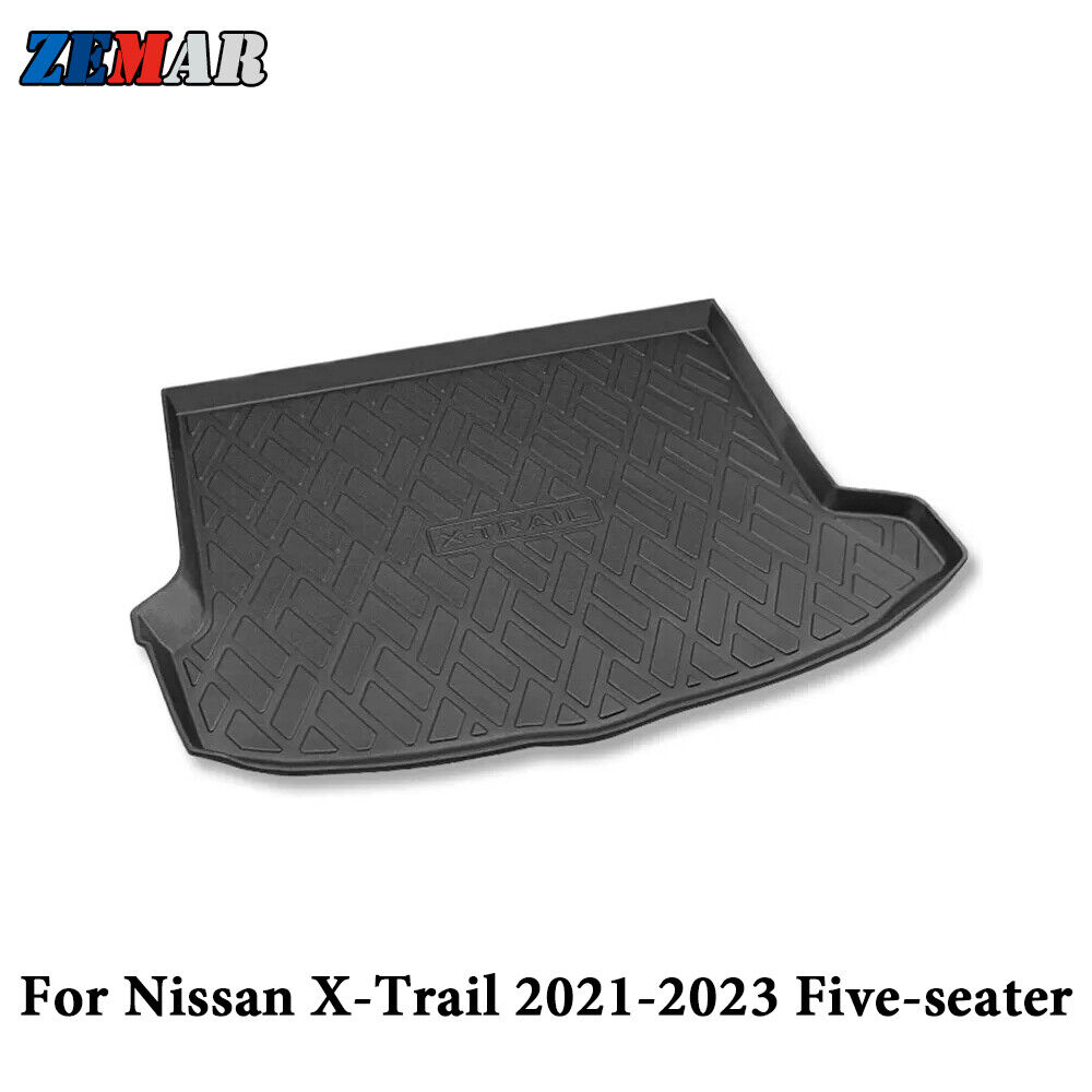 Rear Trunk Boot Tray Floor Mat Cargo Liner B For Nissan X-Trail 1.5T 2021-2023