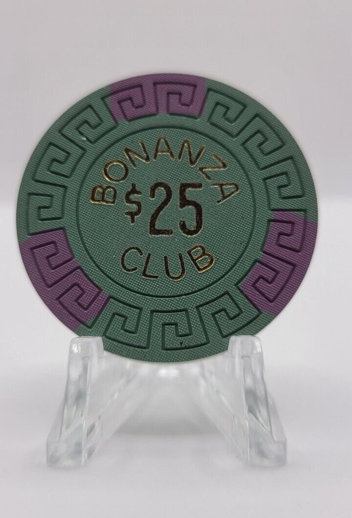 Bonanza Club Stateline Nevada 1966 $25 \