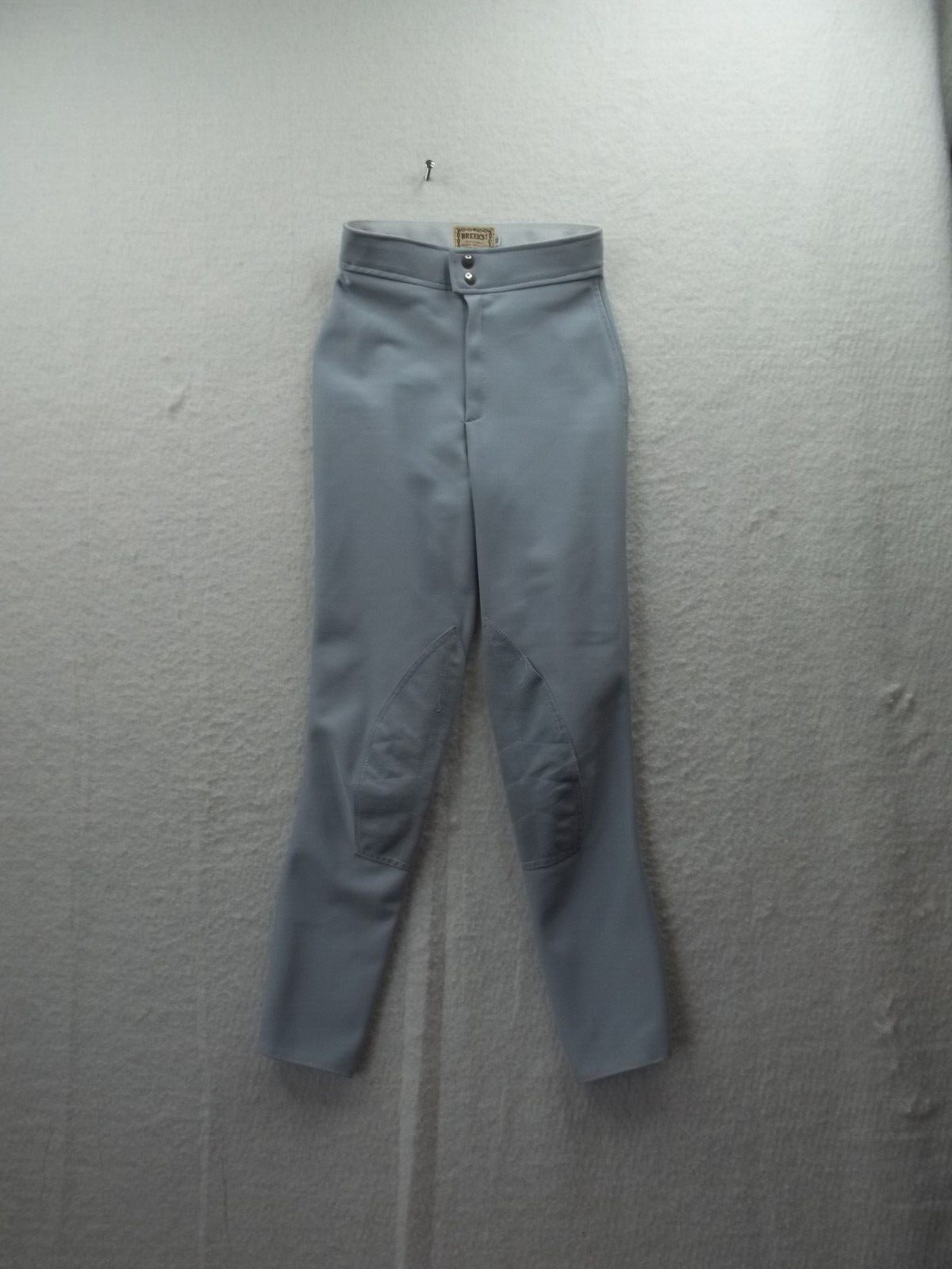 Vintage Breeks Horse Riding Breeches Pants Youth XS Gray USA Kids Equestrian