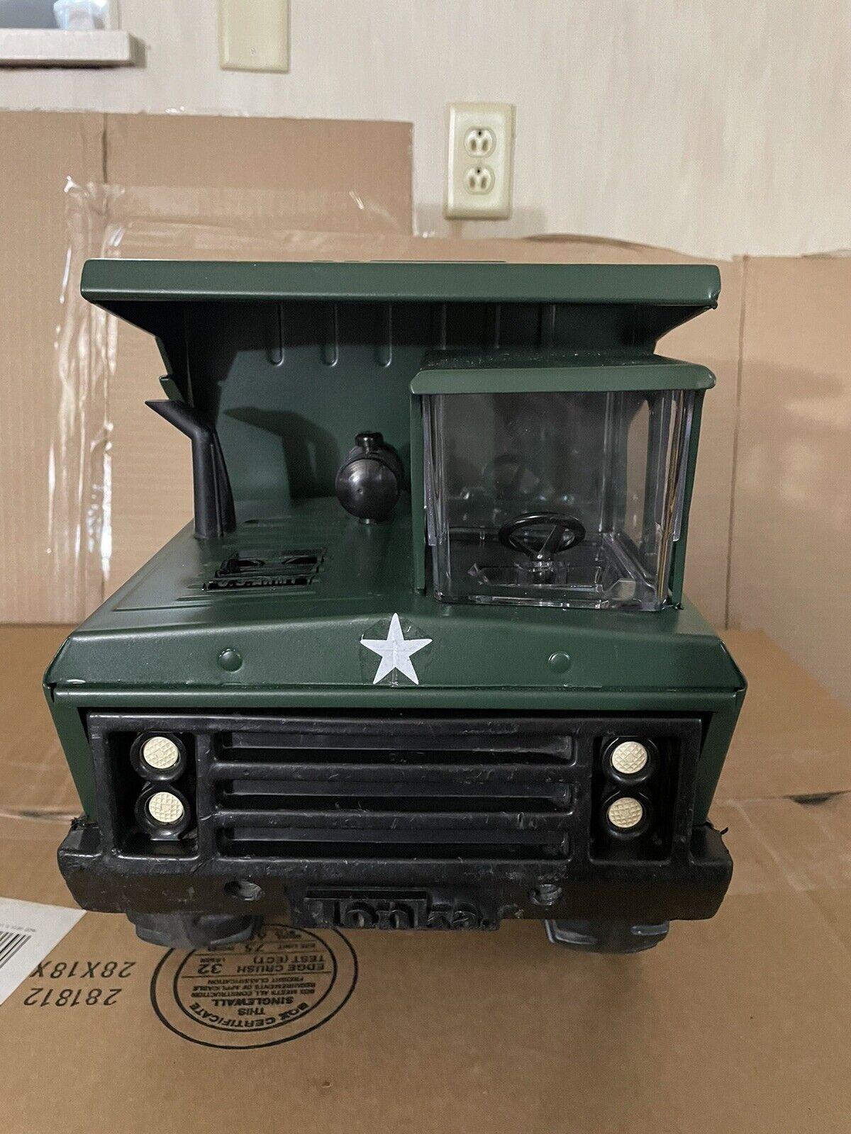 1975 Mighty Tonka Army Dump Truck(restored)