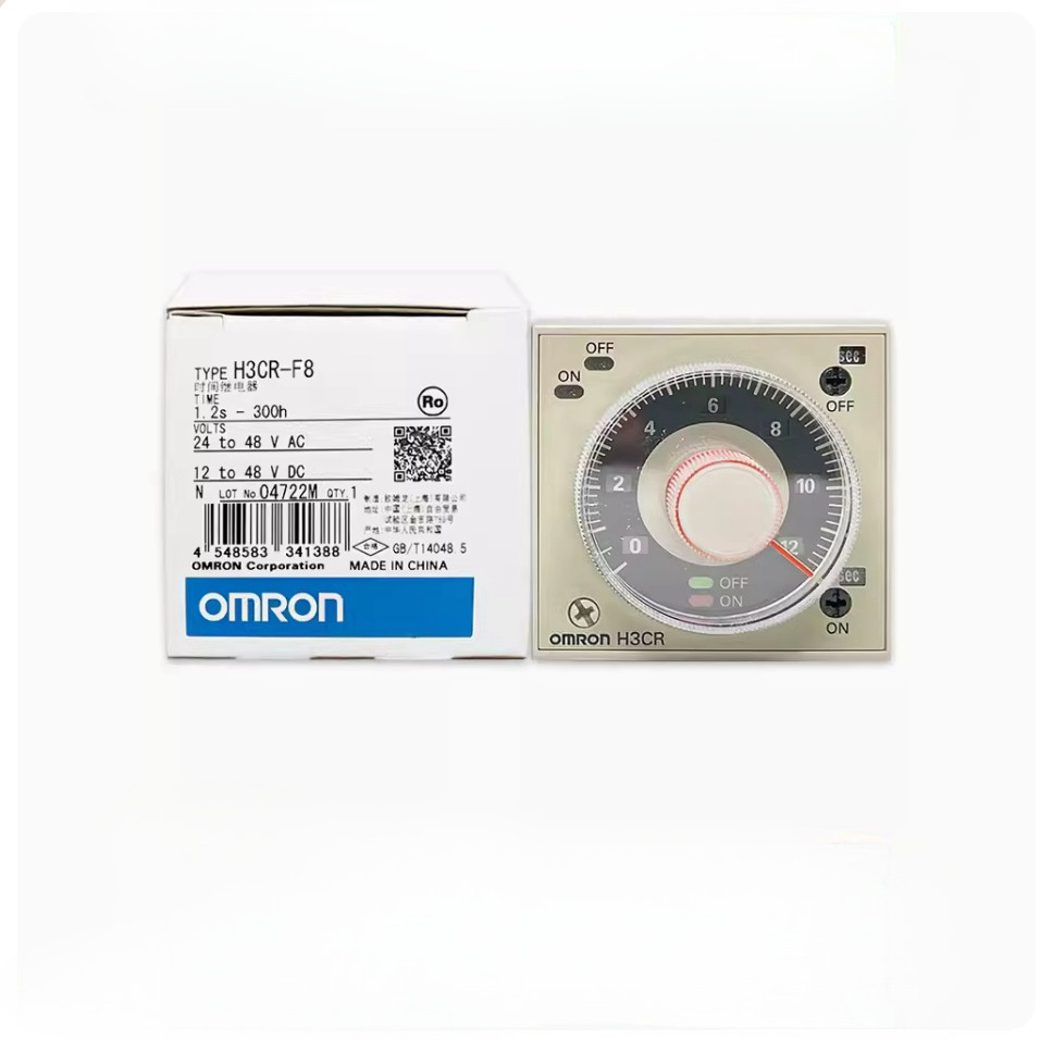 1Pcs New OMRON H3CR-F8 Twin Timer H3CR-F8 AC24-48/DC12-48 Fast delivery