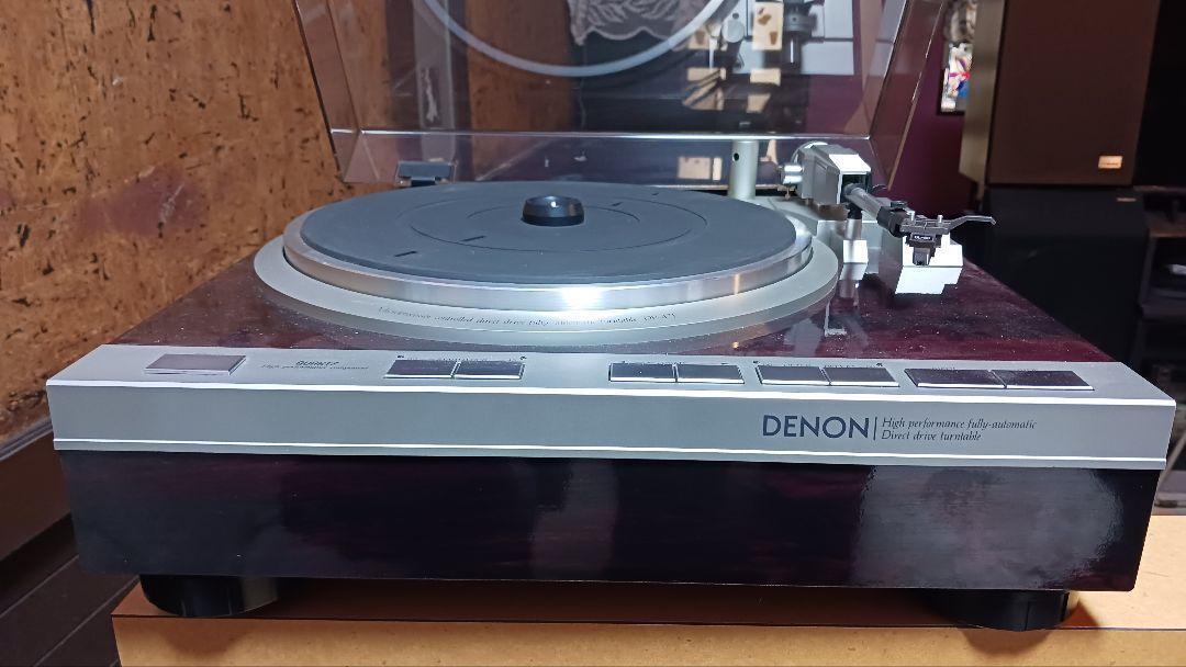 junk Denon DP-47F Turntable Direct Drive Turntable Used not Tested JUNK