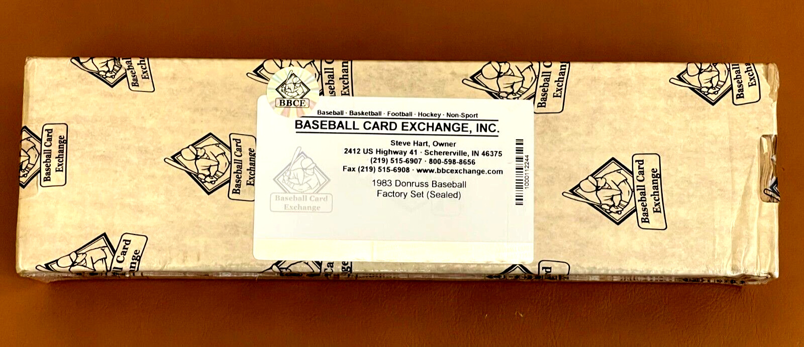 1983 Donruss Factory Unopened Baseball Card Set (BBCE Authenticated & Sealed)