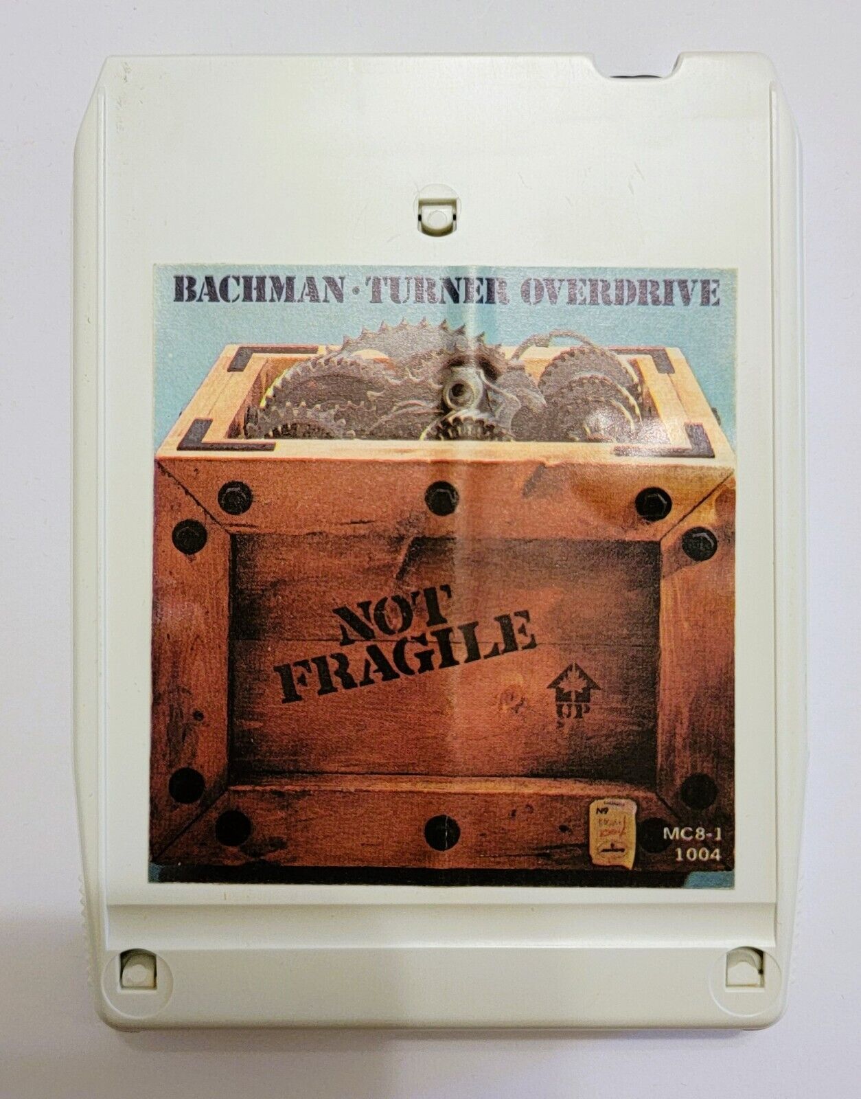 Original 1974 Bachman Turner Overdrive Not Fragile MC8-1-1004 8 TRACK Excellent