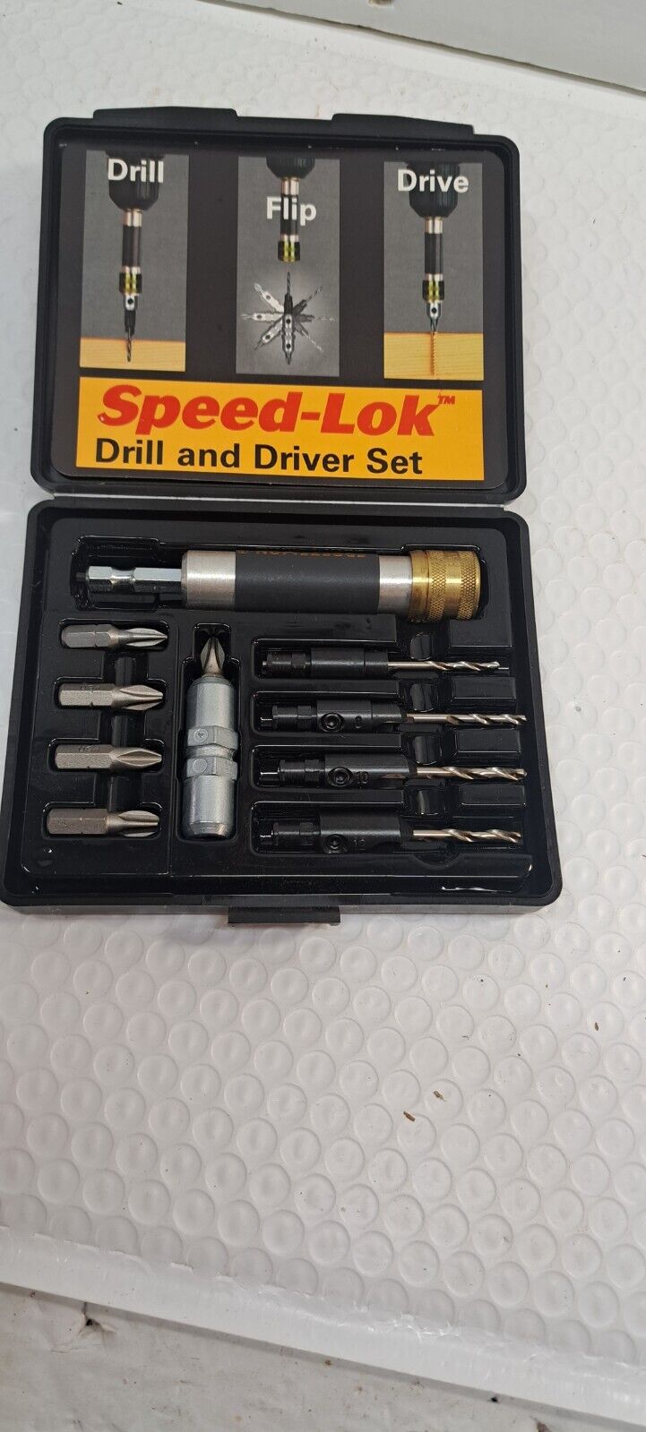 Vintage Craftsman Professional Speed-Lok Drill & Driver Set