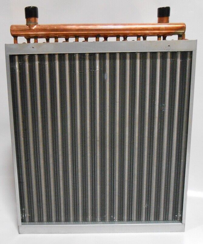 15x20 Water to Air Heat Exchanger Hot Water Coil Outdoor Wood Furnace