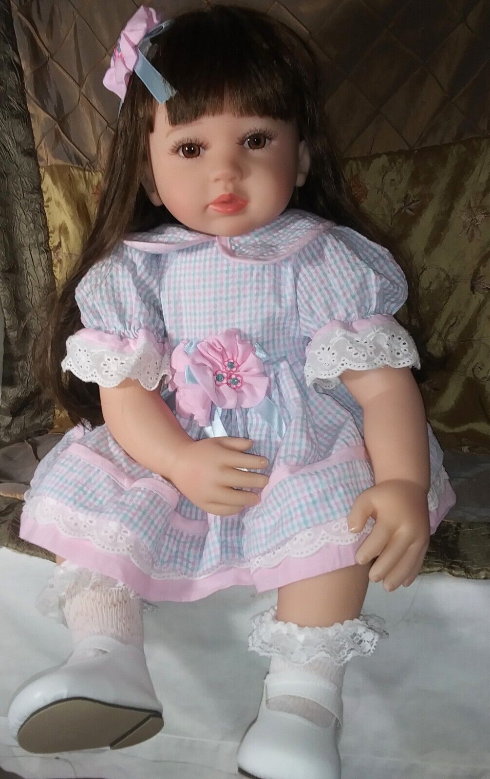 24 Inch Reborn Toddler Girl Doll New