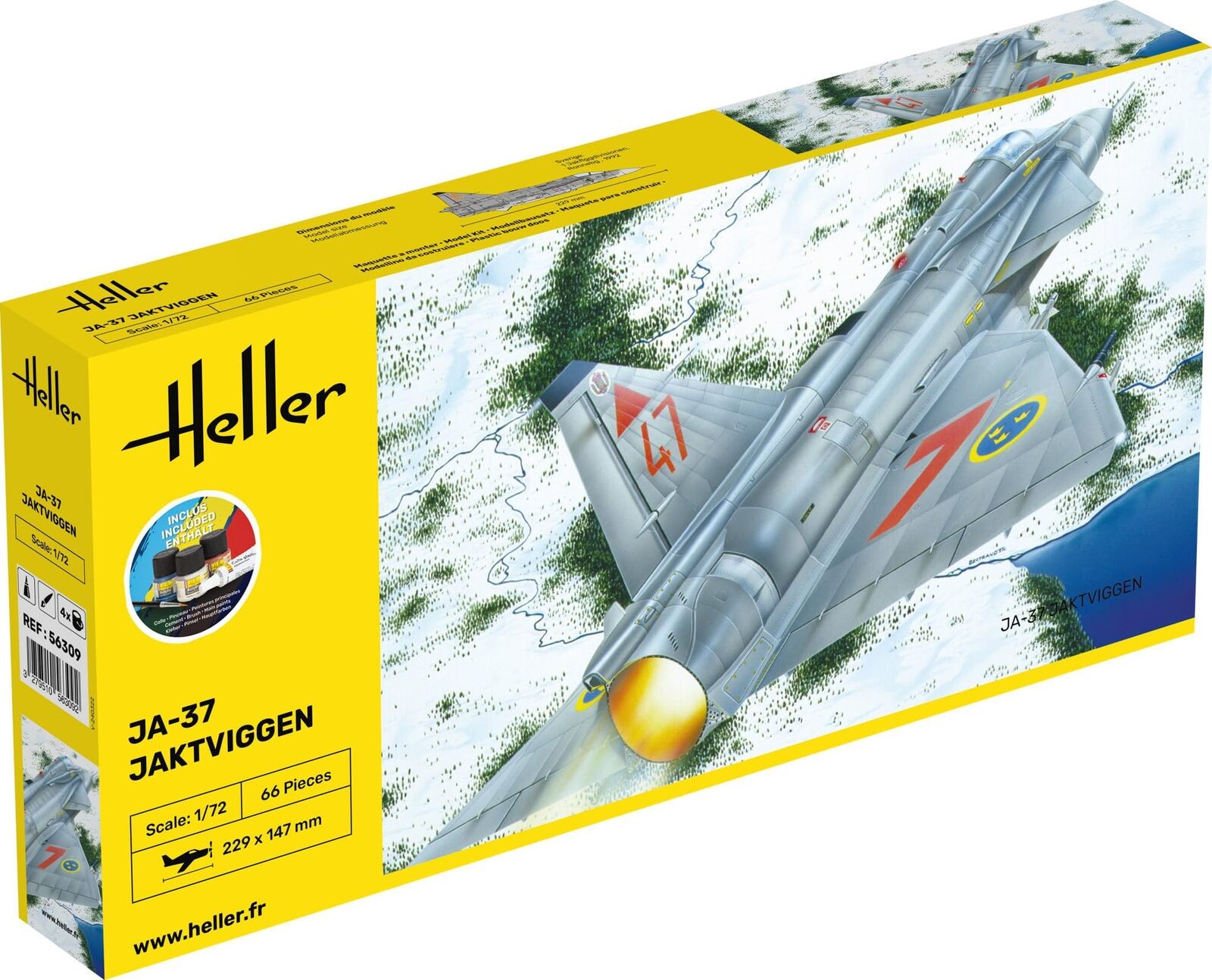 Heller HEL56309 Plastic Model kit, Various