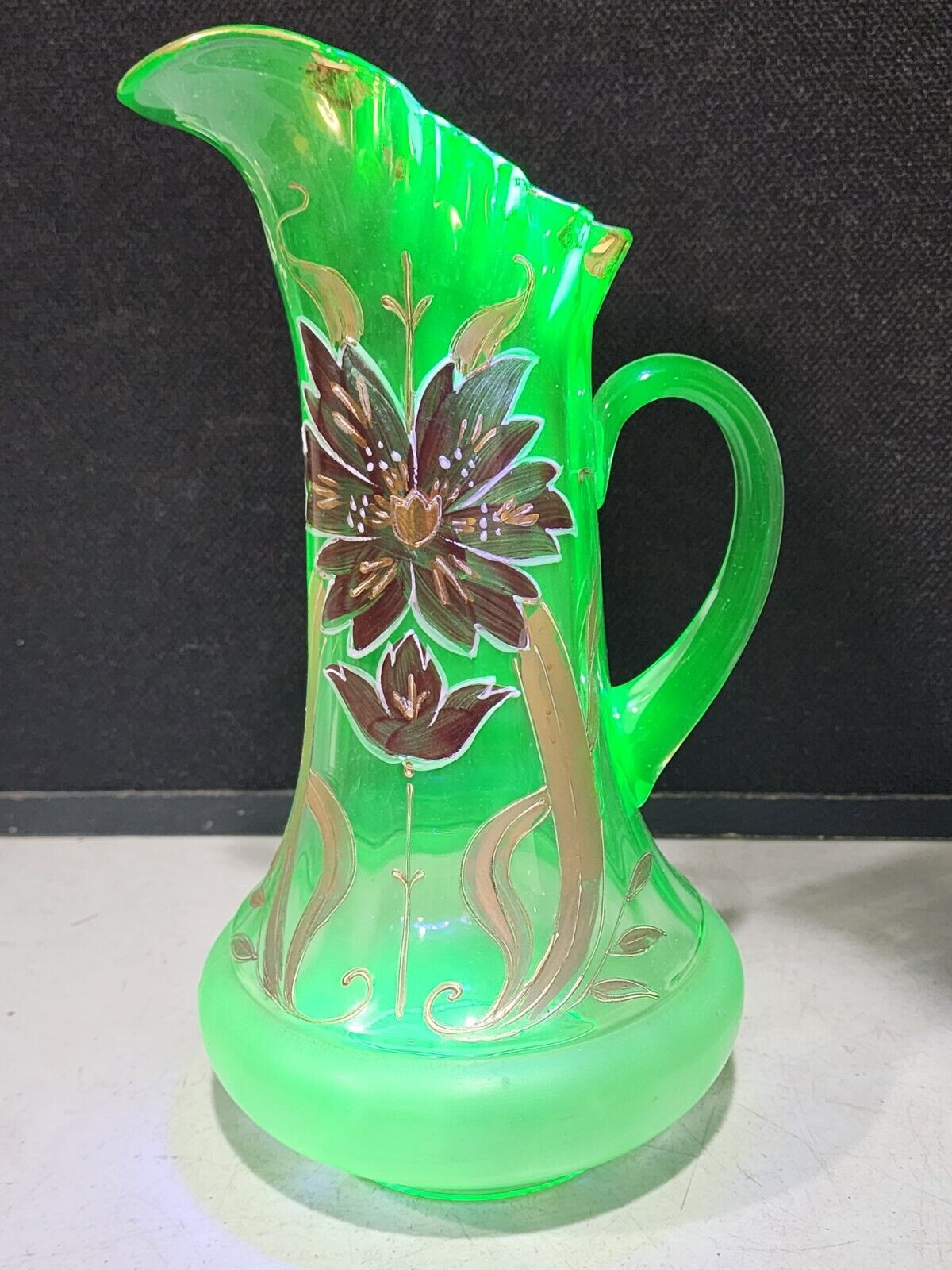 Antique Victorian Glass 12.5