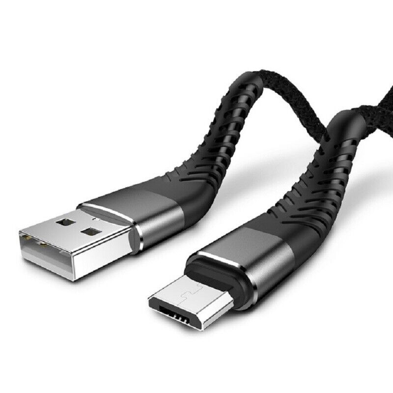 Heavy Duty Micro USB Fast Charger Data Cable Cord For Samsung LOT Android HTC LG