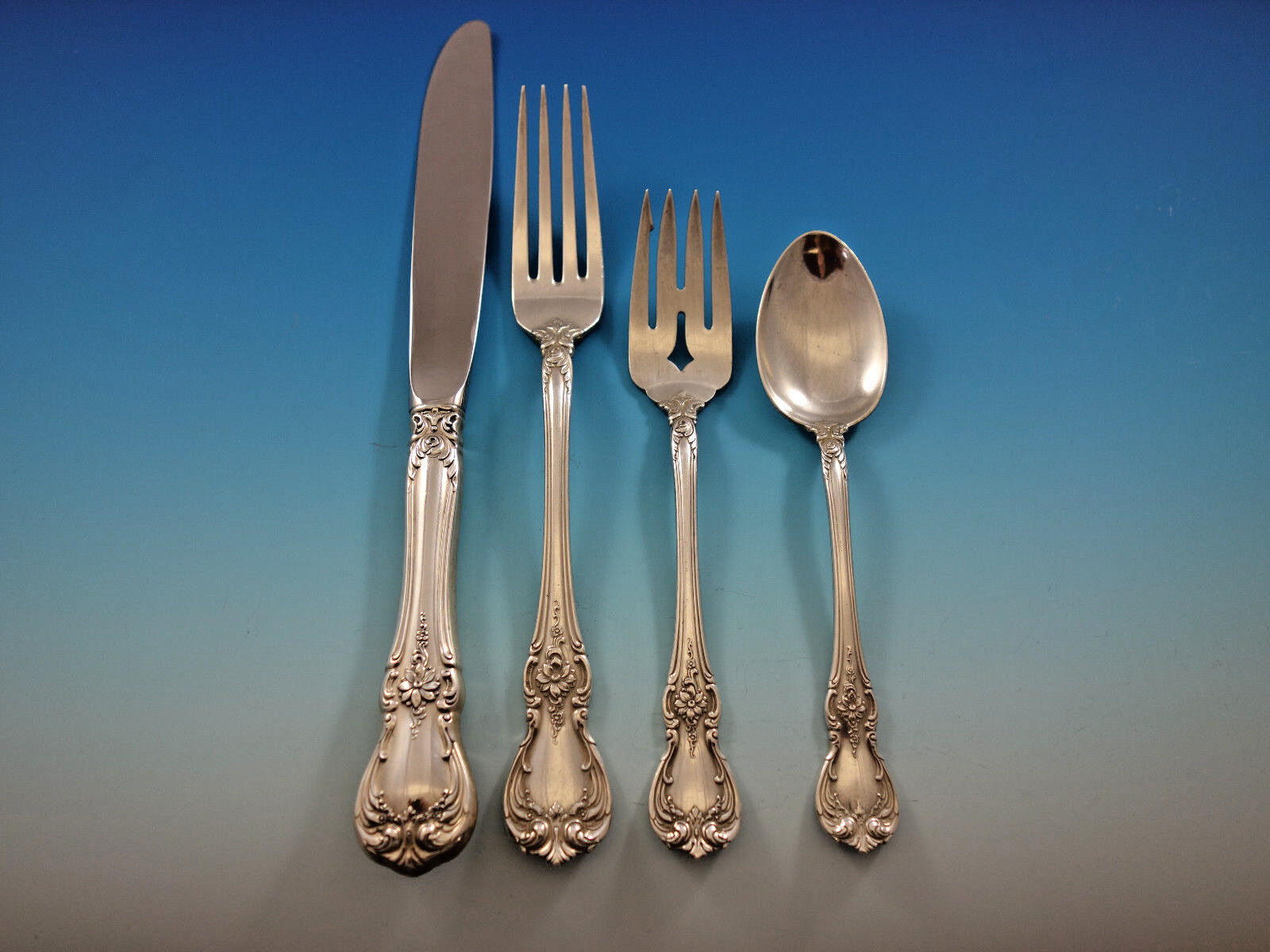 Old Master by Towle Sterling Silver Flatware Set for 6 Service 24 Pieces Dinner