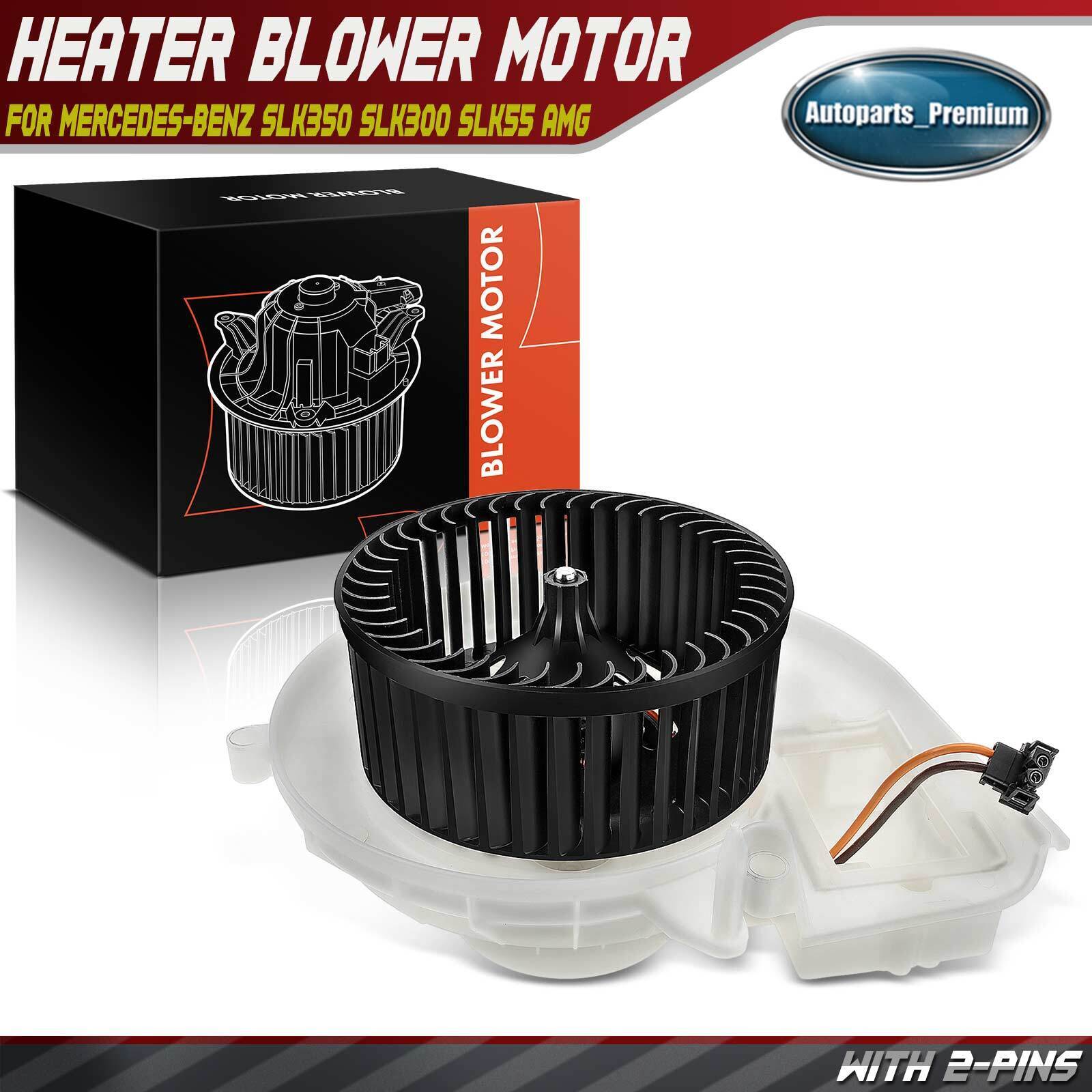 HVAC Heater Blower Motor w/ Fan Cage for Mercedes-Benz SLK350 SLK300 SLK55 AMG