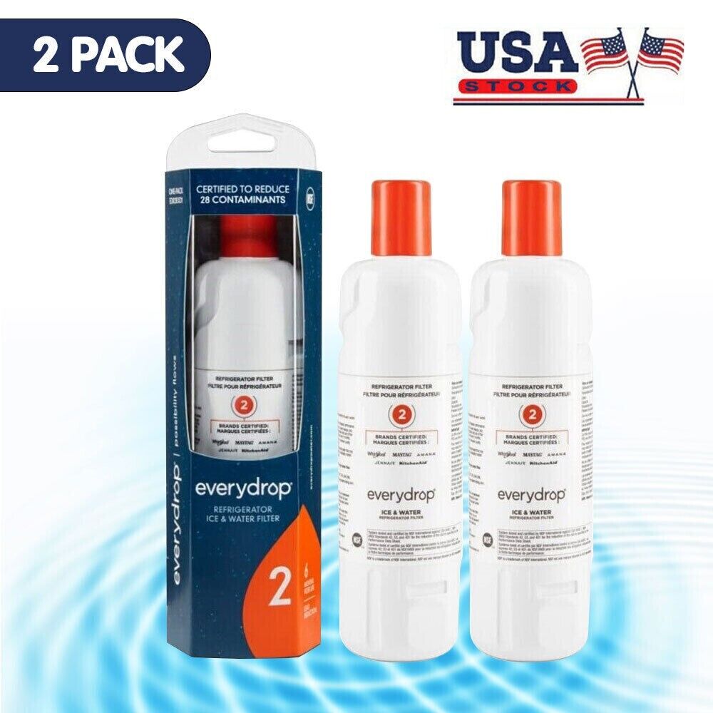 NEW W10413²645A EDR2²RXD1 Filter 2 9082 Refrigerator Ice Replacement US 2Pack