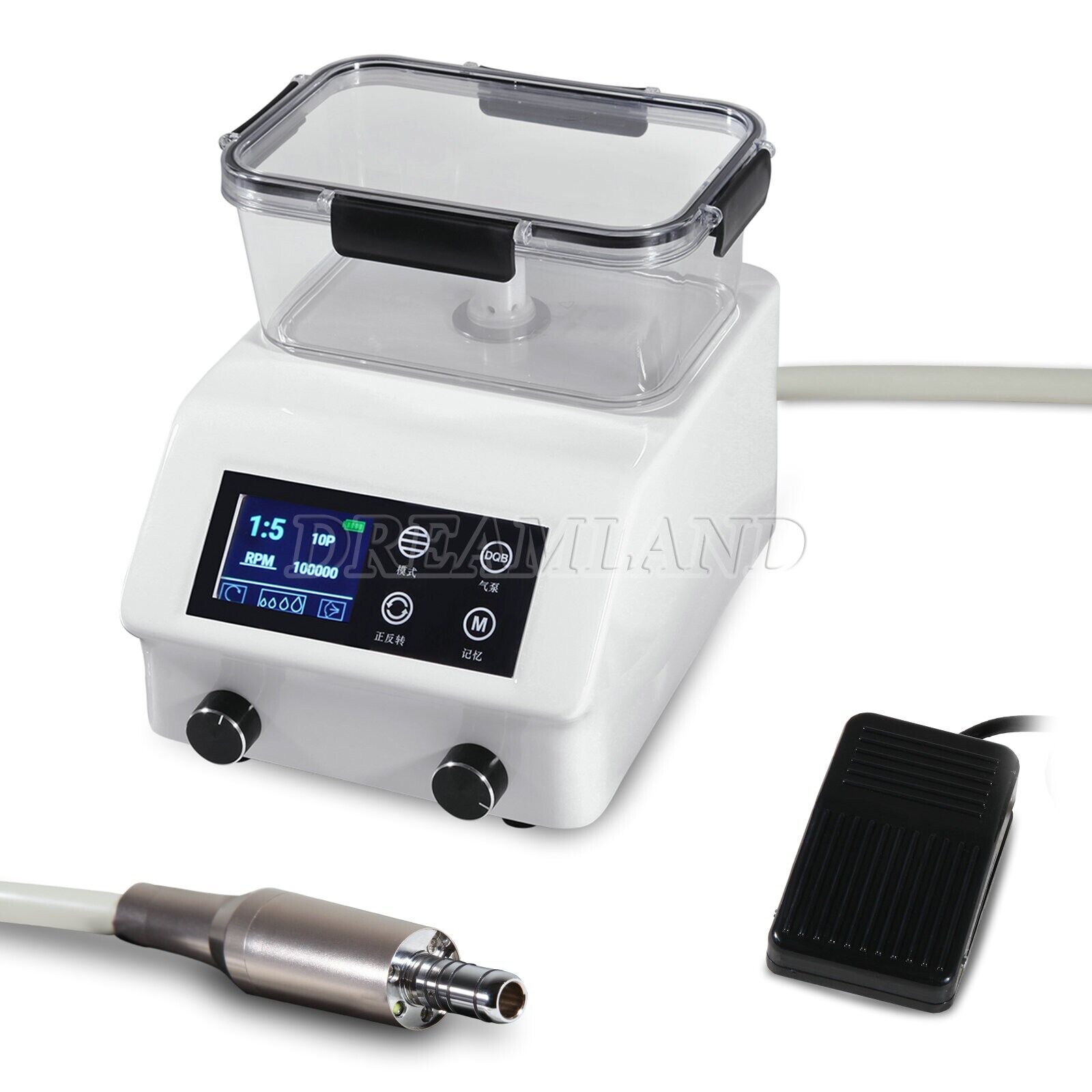 Portable Dental LED Electric Brushless Micromotor Self Water Supply 1:1 1:5 Z