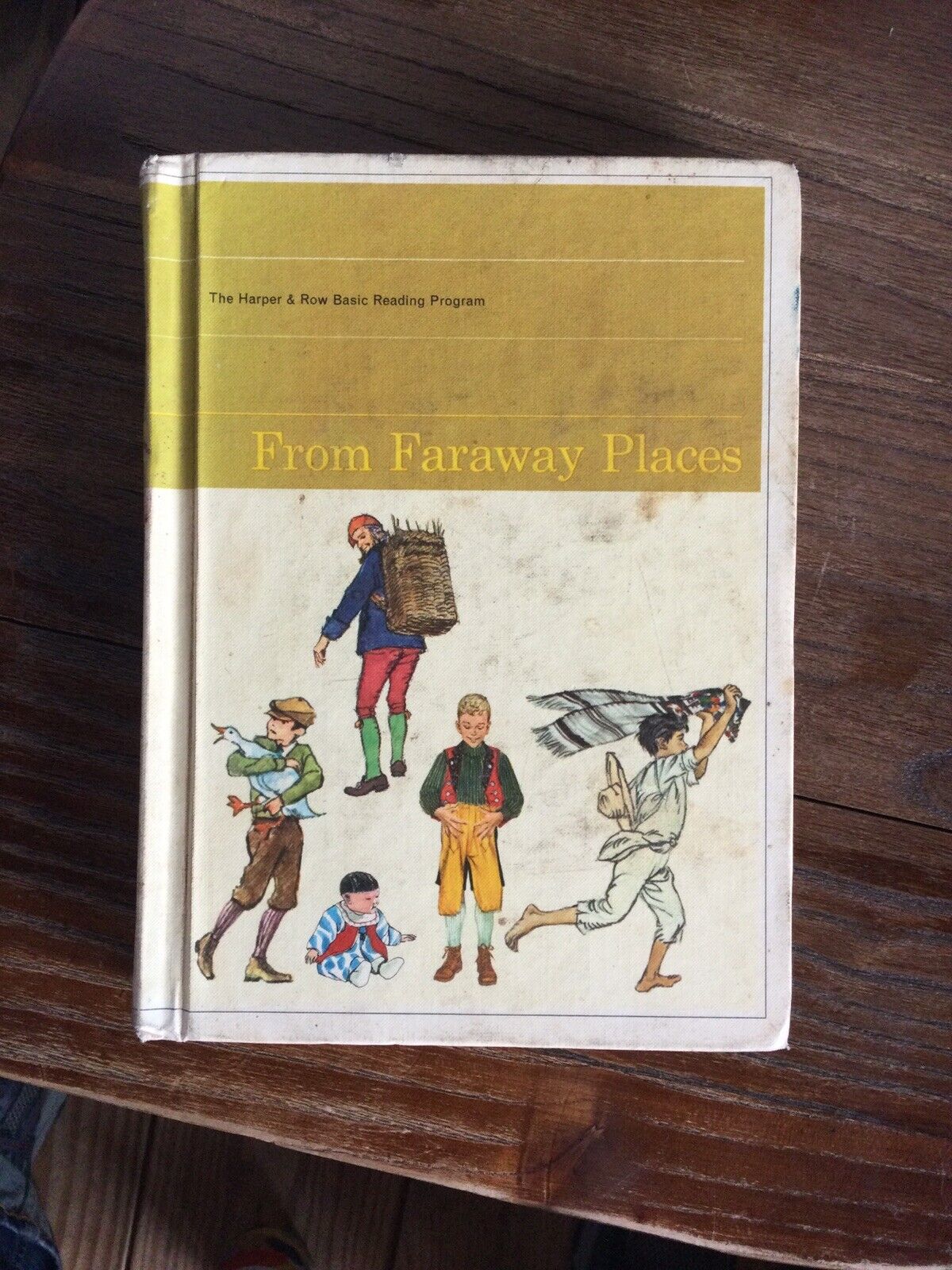Vintage 1966 Childrens Elementary Reader Hardcover 