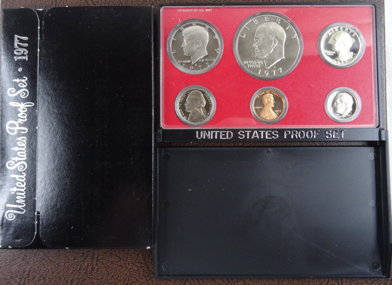 1977-S US Mint Proof Set 6 Coin Set OGP Original Government Packaging