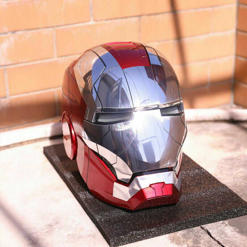 IN STOCK  AUTOKING Iron Man Helmet MK5 Electronic Voice Activated Open&Close