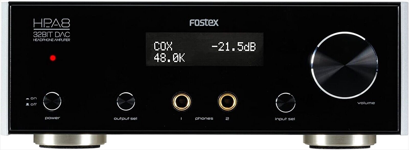 FOSTEX HP-A8 32bit DAC Headphone Amplifier AC100V w/ remote controller