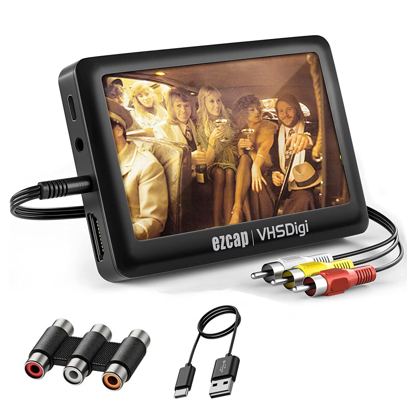 ezcap180 HD Video Capture Box Ultimate HD Recorder VHS Camcorder To Digital L4M5