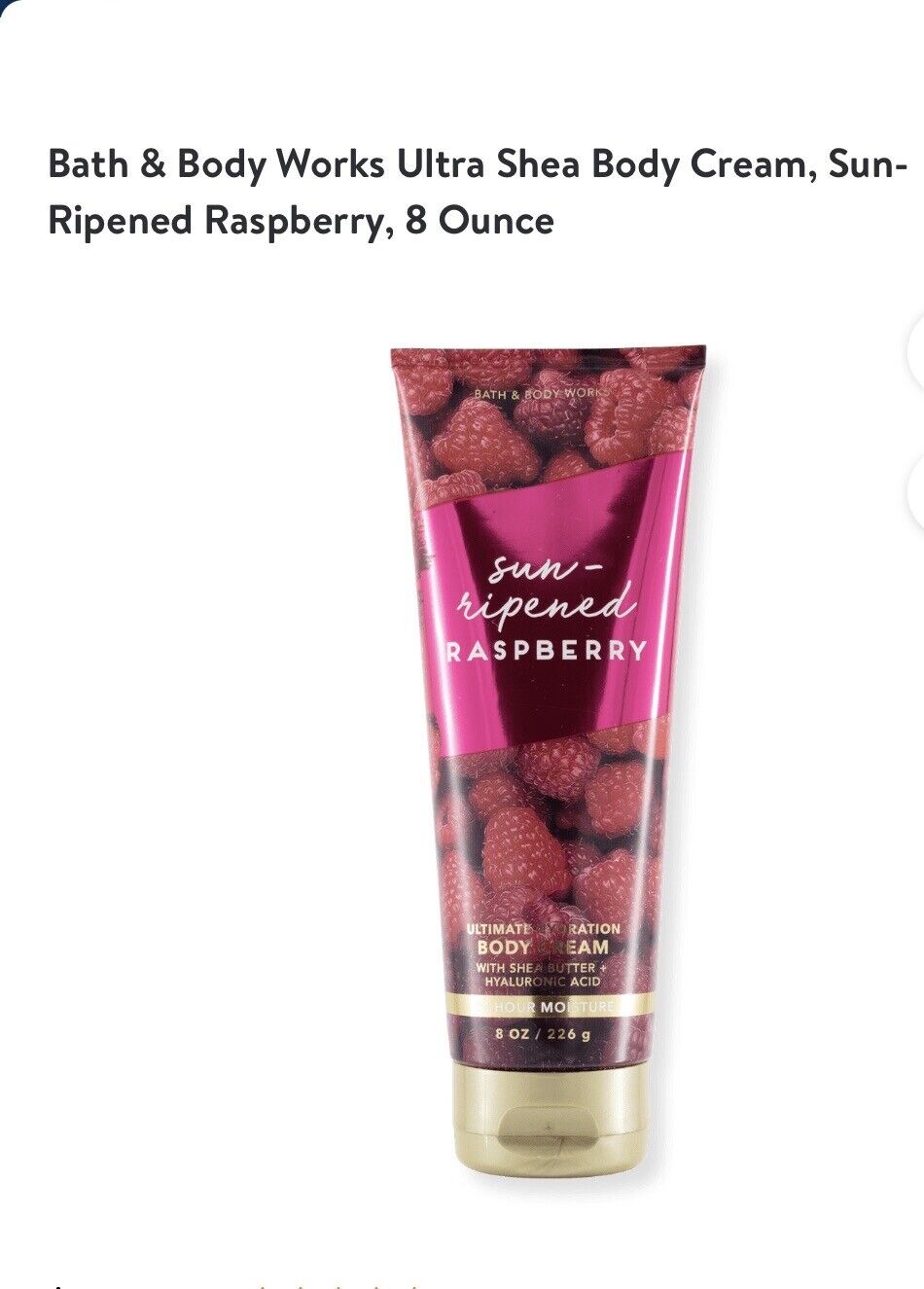 Bath and Body Works Sun Ripened Raspberry BUY ONE GET  Two Free