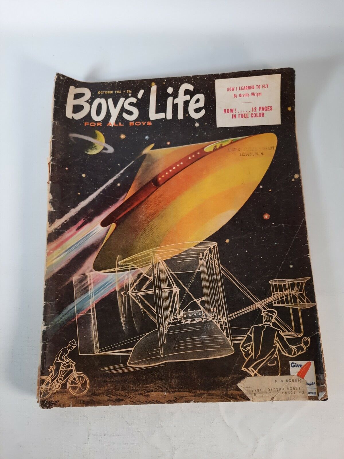 Vtg boys life October 1953 magazine advertisements. Ruff 