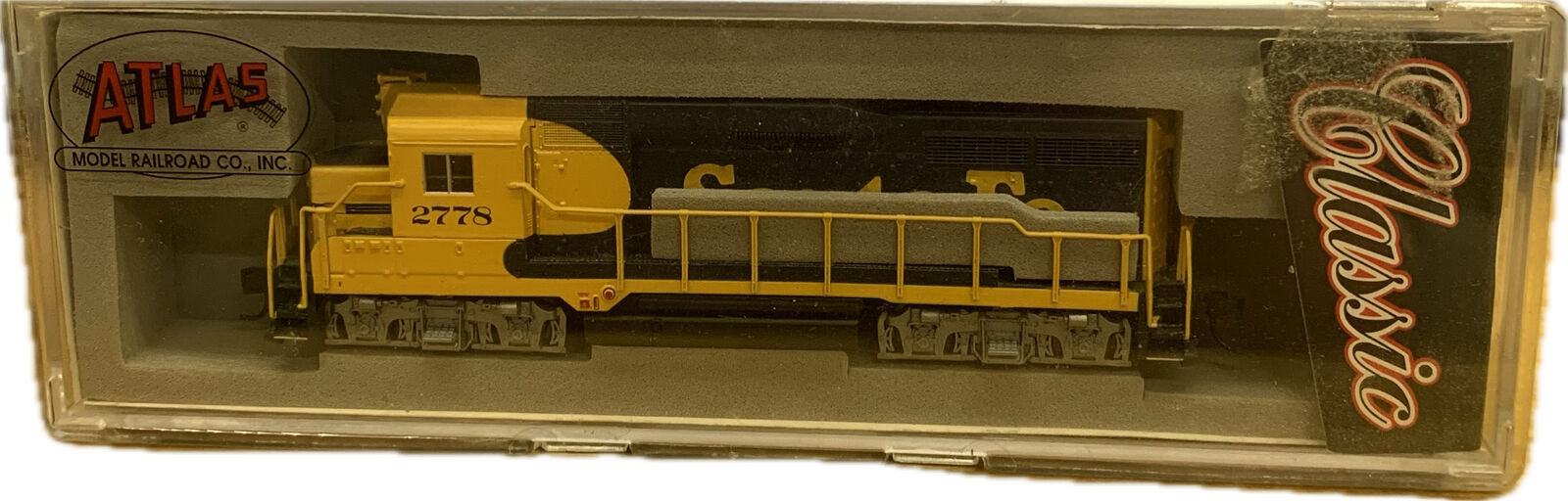 Atlas Classic N Scale GP-30 Santa Fe #2778 Locomotive - Open Package, (9293386)