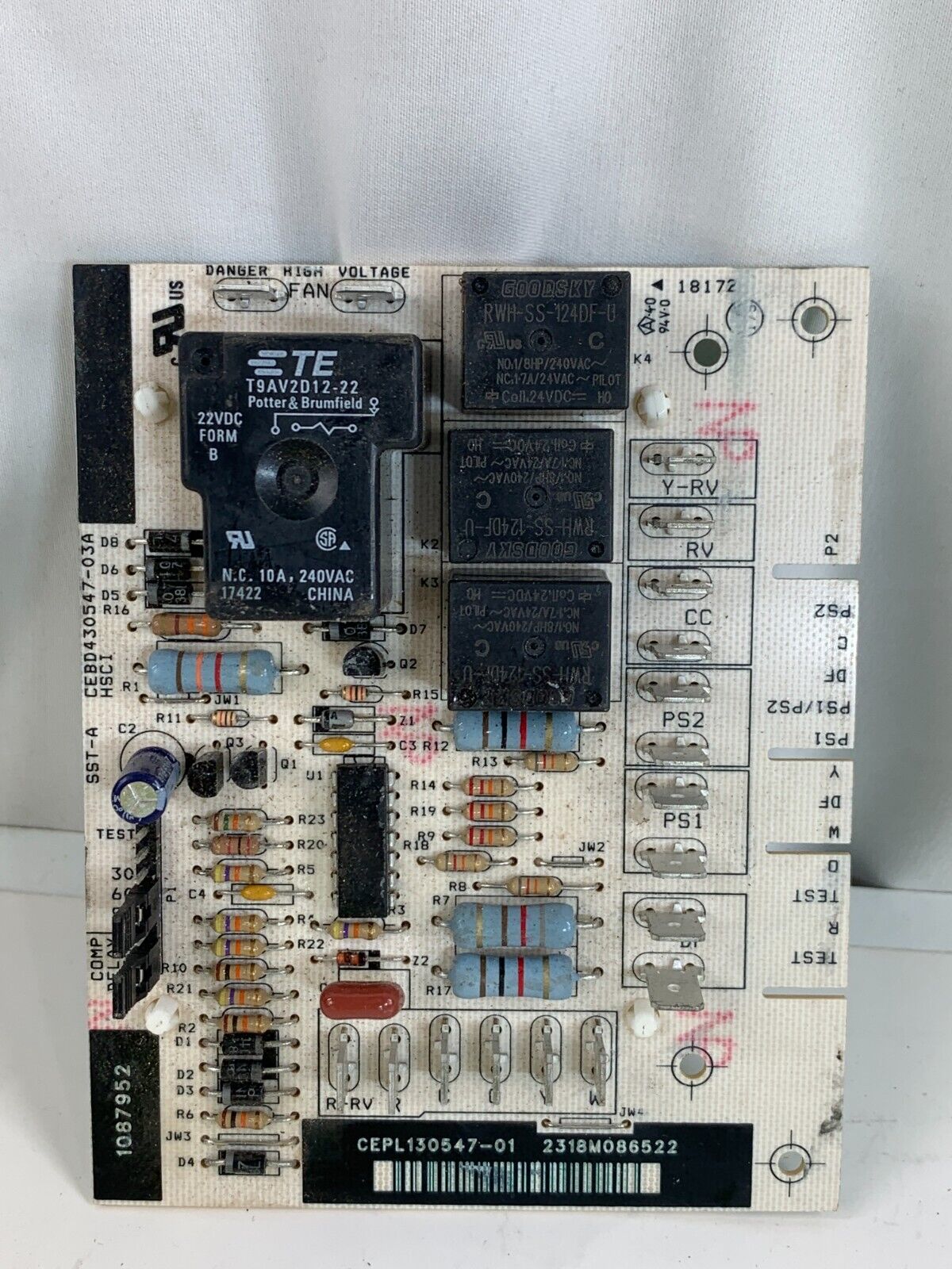 ICP Heil Tempstar CEPL130547-01 Defrost Control Circuit Board CEBD430547
