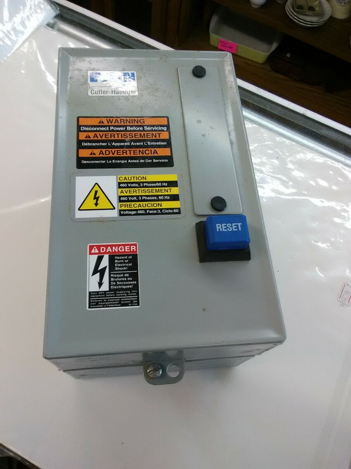 EATON CULTER HAMMER ECE05C1AAA SERIES A1 OVERLOAD RELAY