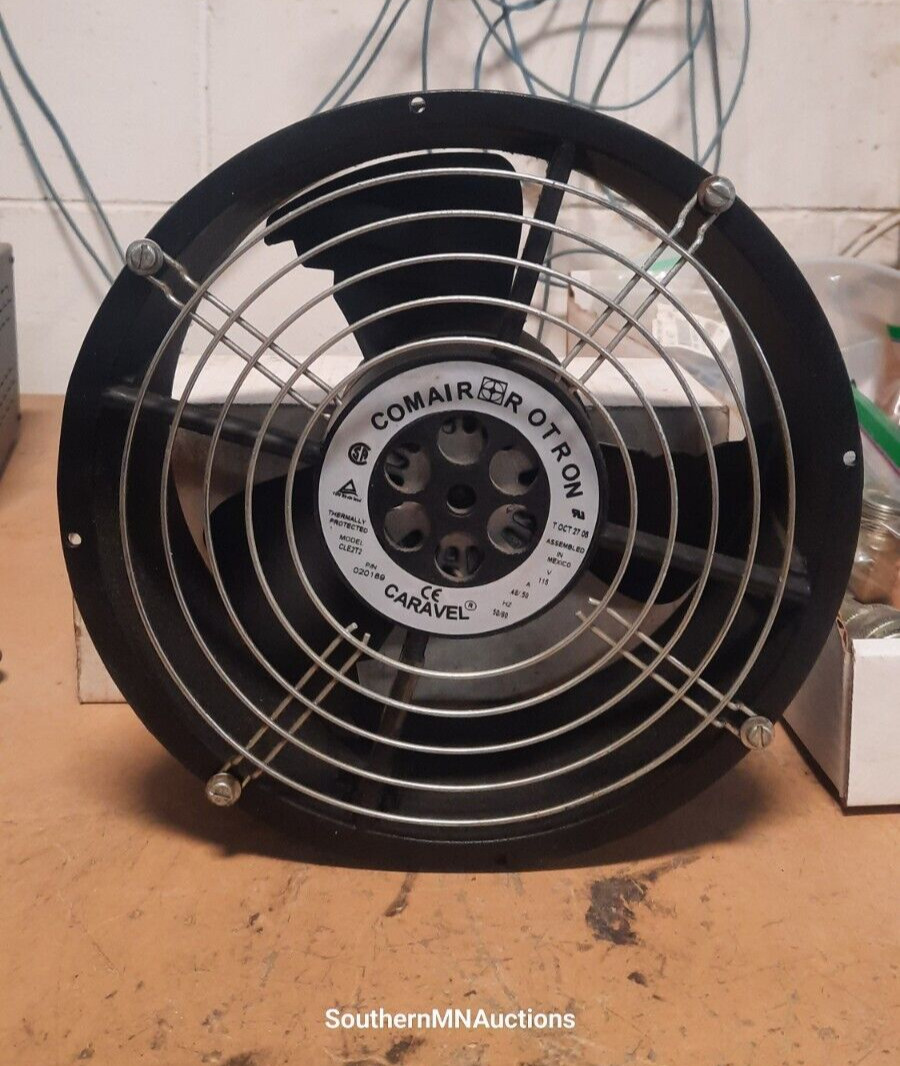 COMAIR ROTRON  #020189  COOLING FAN (10” OD X 3-1/2” HIGH)(SEE VIDEO) S24