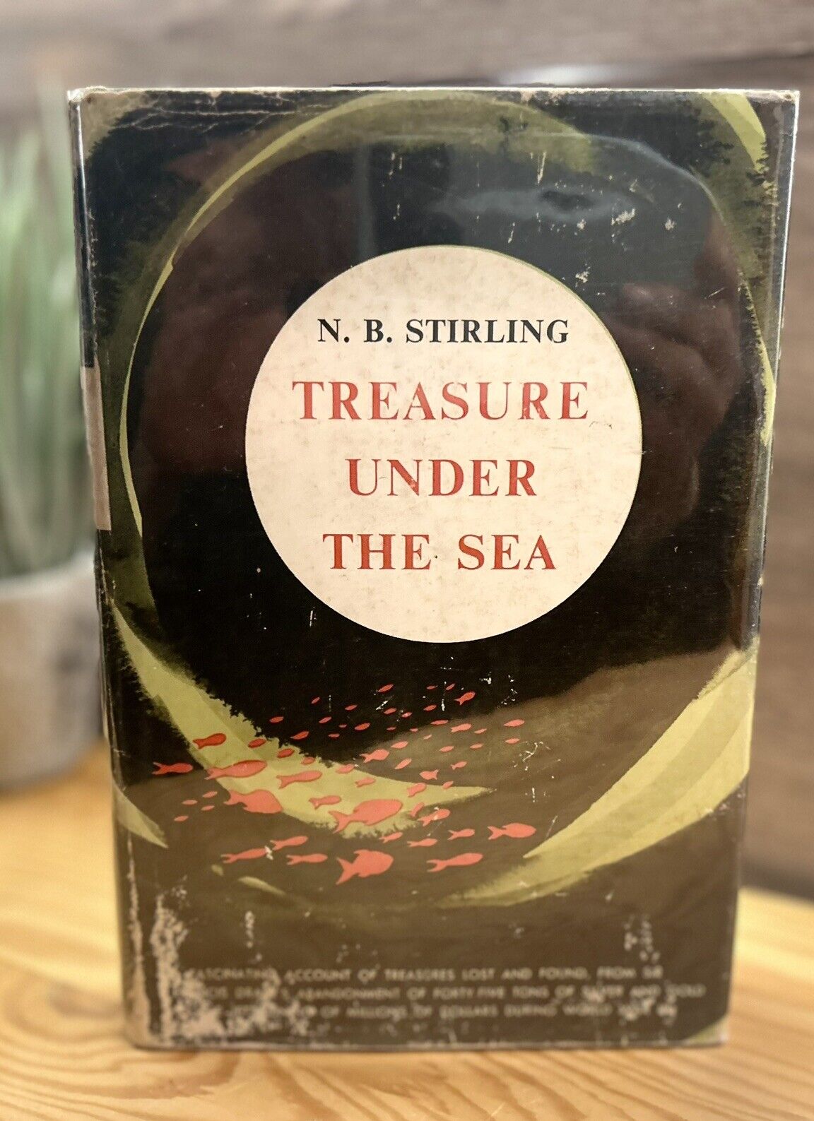 Vintage 1St edition 1957 N. B. Stirling Treasure Under the Sea Doubleday & Co.