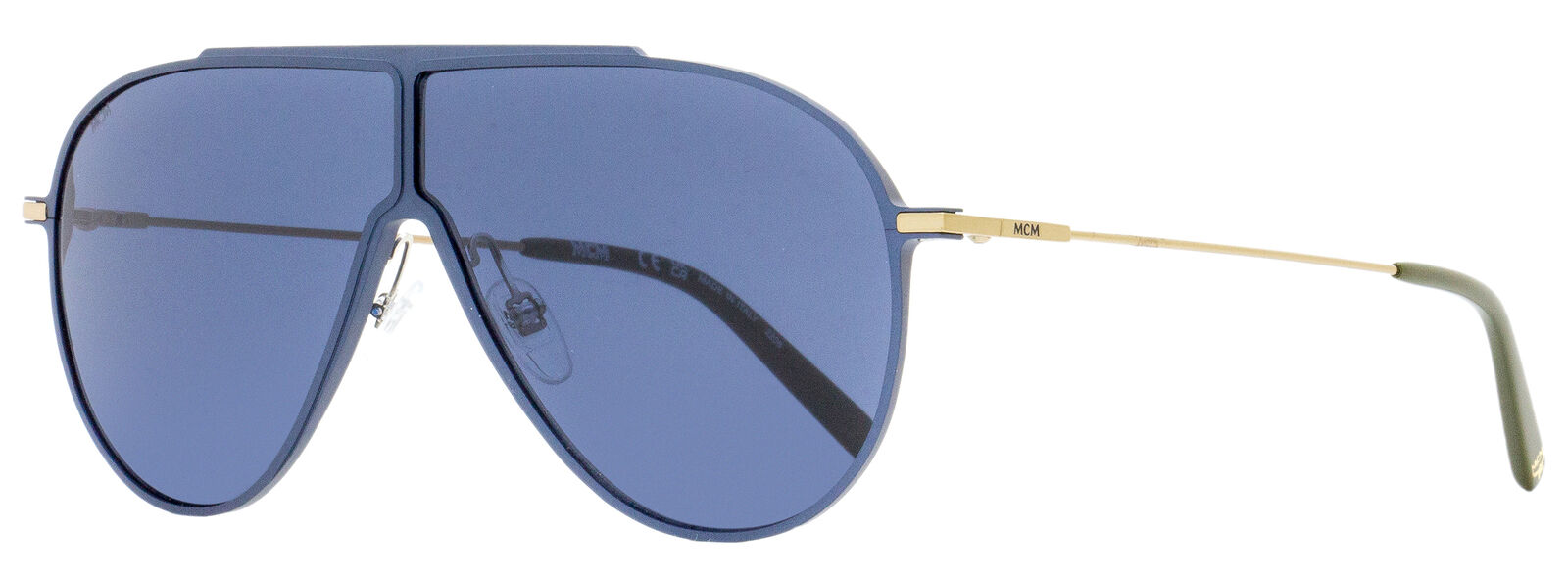 MCM Navigator Sunglasses MCM502S 423 Matte Blue/Gold 65mm