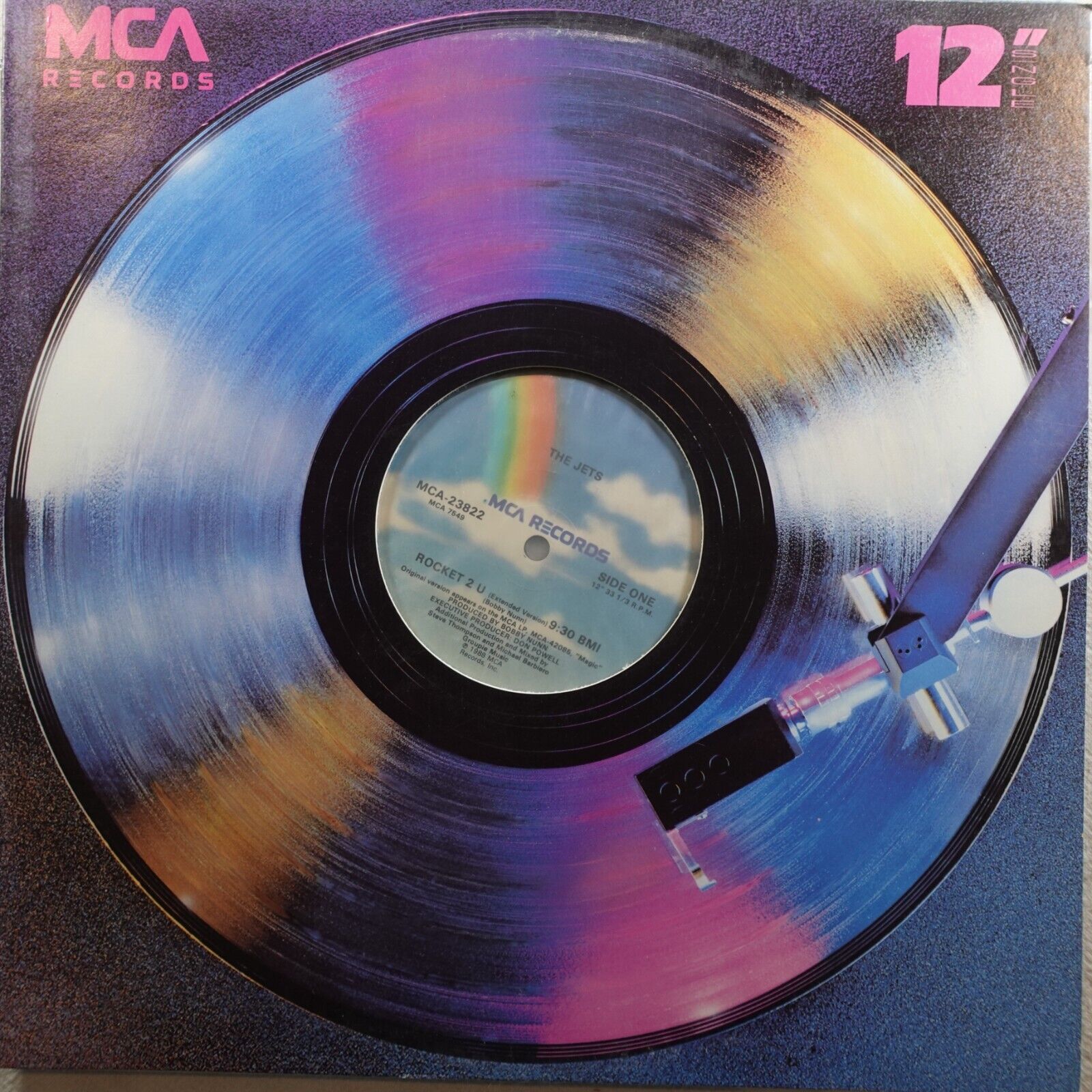 The Jets Rocket 2 U   Record Album Vinyl LP