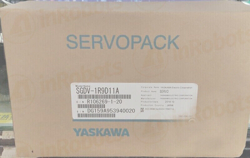 Yaskawa SGDV-1R9D11A Servo Driver SGDV1R9D11A  1PCS