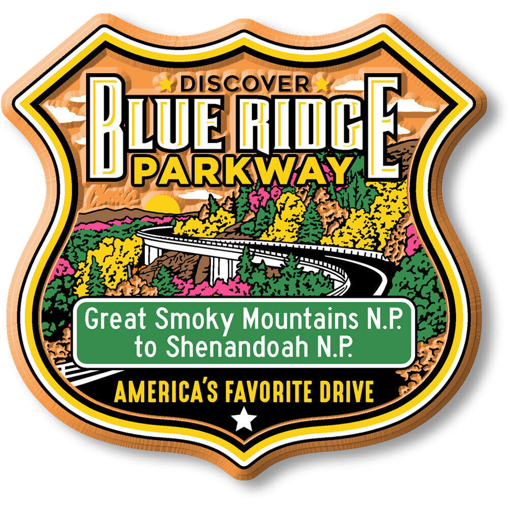 Blue Ridge Parkway Magnet by Classic Magnets