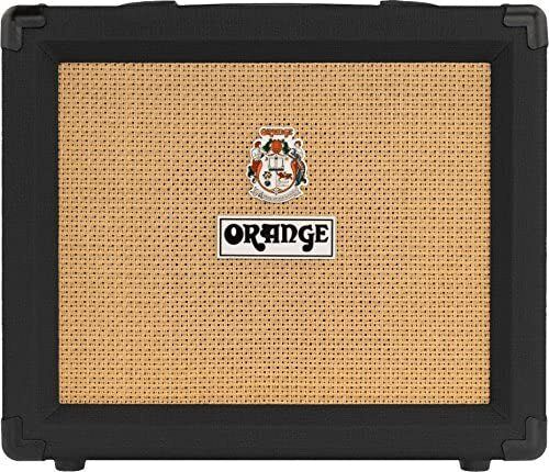 Orange Amplifiers Crush 20W 2 Foot Switchable Channel Reverb CabSim - Black