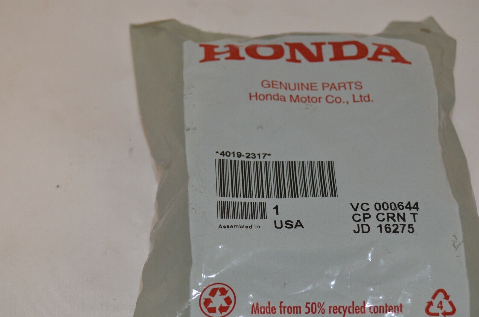 NEW Genuine OEM Honda Rodent tape 4019-2317