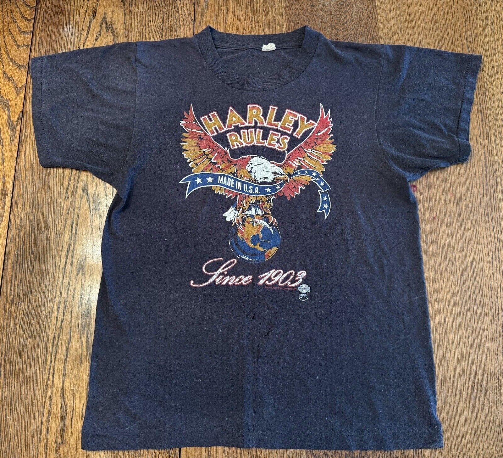 *Rare Vintage ‘86 Daytona Bike Week Harley Davidson Shirt - Authentic