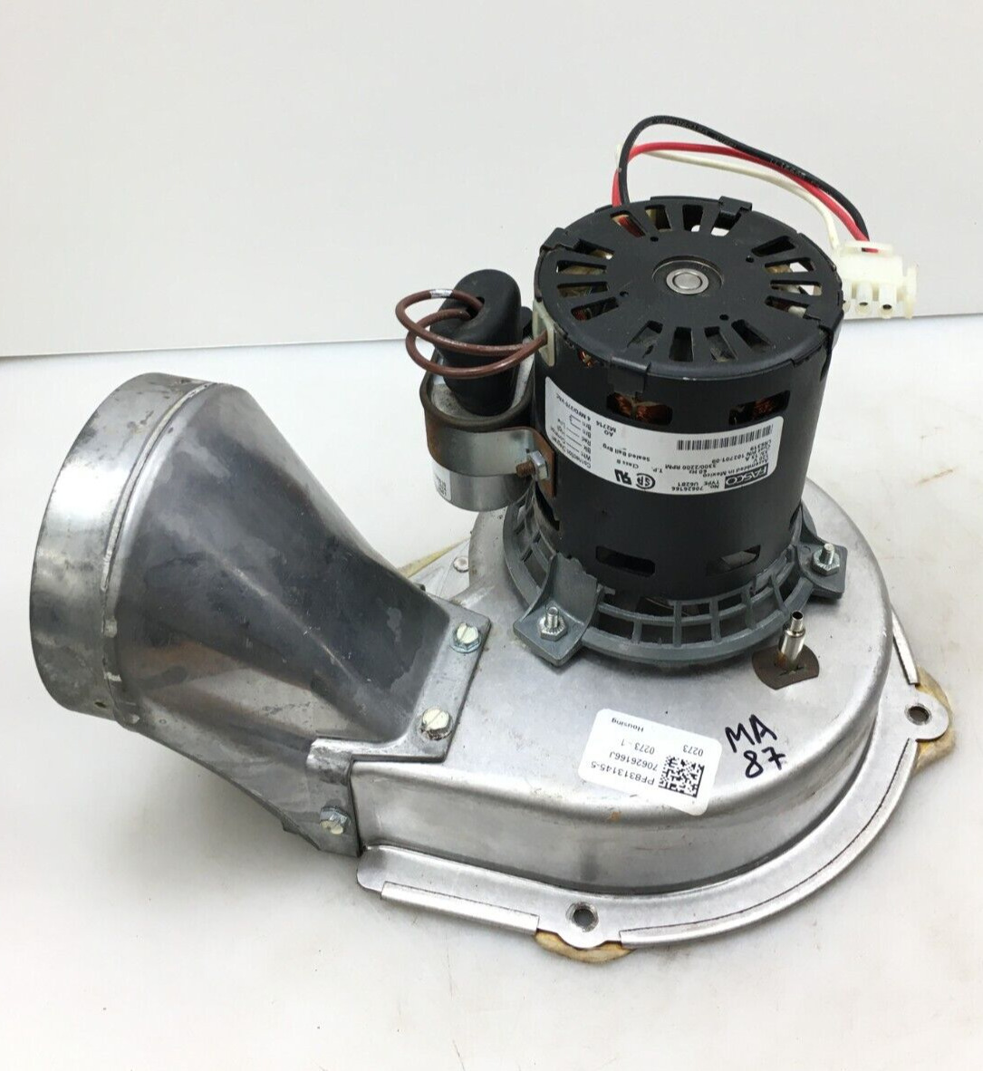 FASCO 70626166 U62B1 Draft Inducer Blower Motor Assembly 102701-09 used #MA87