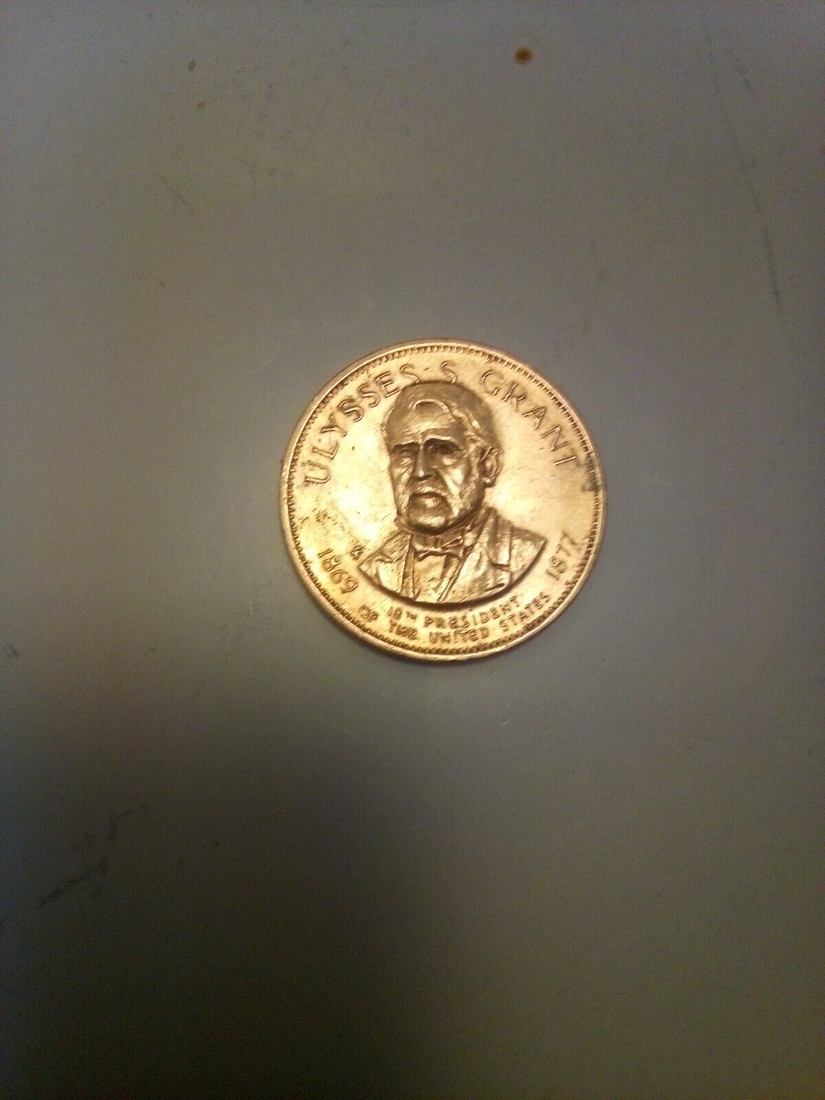 RARE Antique Ulysses S. Grant $1 Dollar Coin 1869-1877 -  18th President